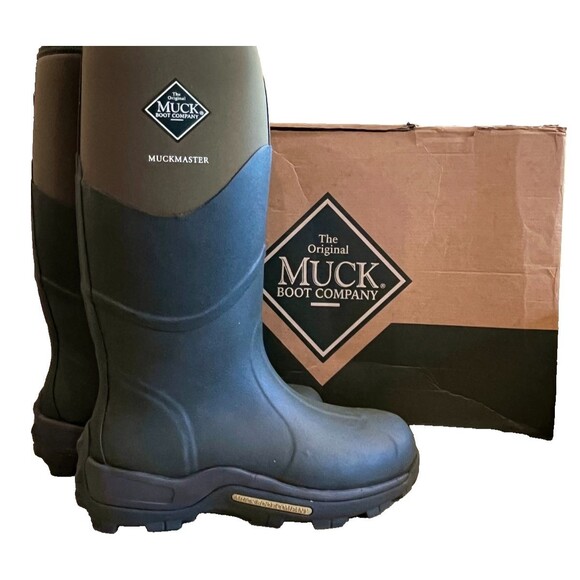 MUCK Moss GREEN MUCKMASTER Boots MMH333A-HI Commercial Grade NEW Size 12 main image 5